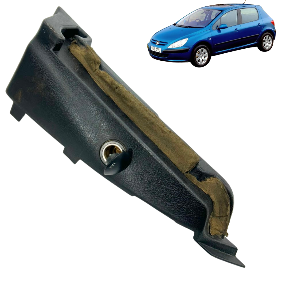 Suporte Tampão Bagagito Esquerdo Peugeot 307 1.6 Passion