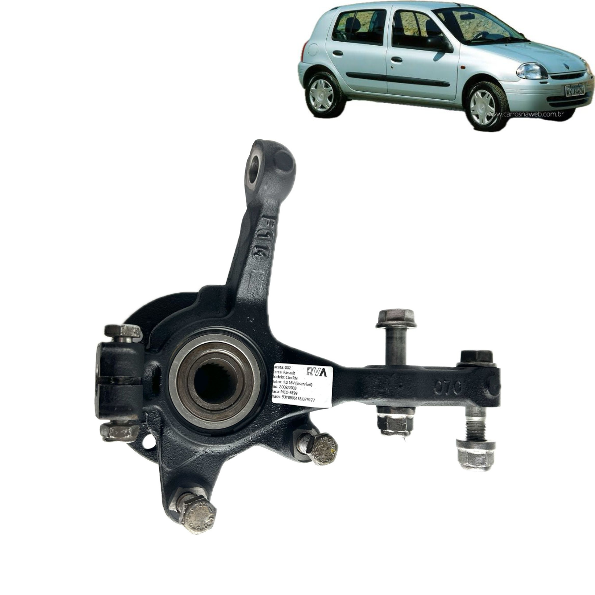 Manga De Eixo Lado Direito Clio RN 1.0 16v 2002 2003 - Imagem 1