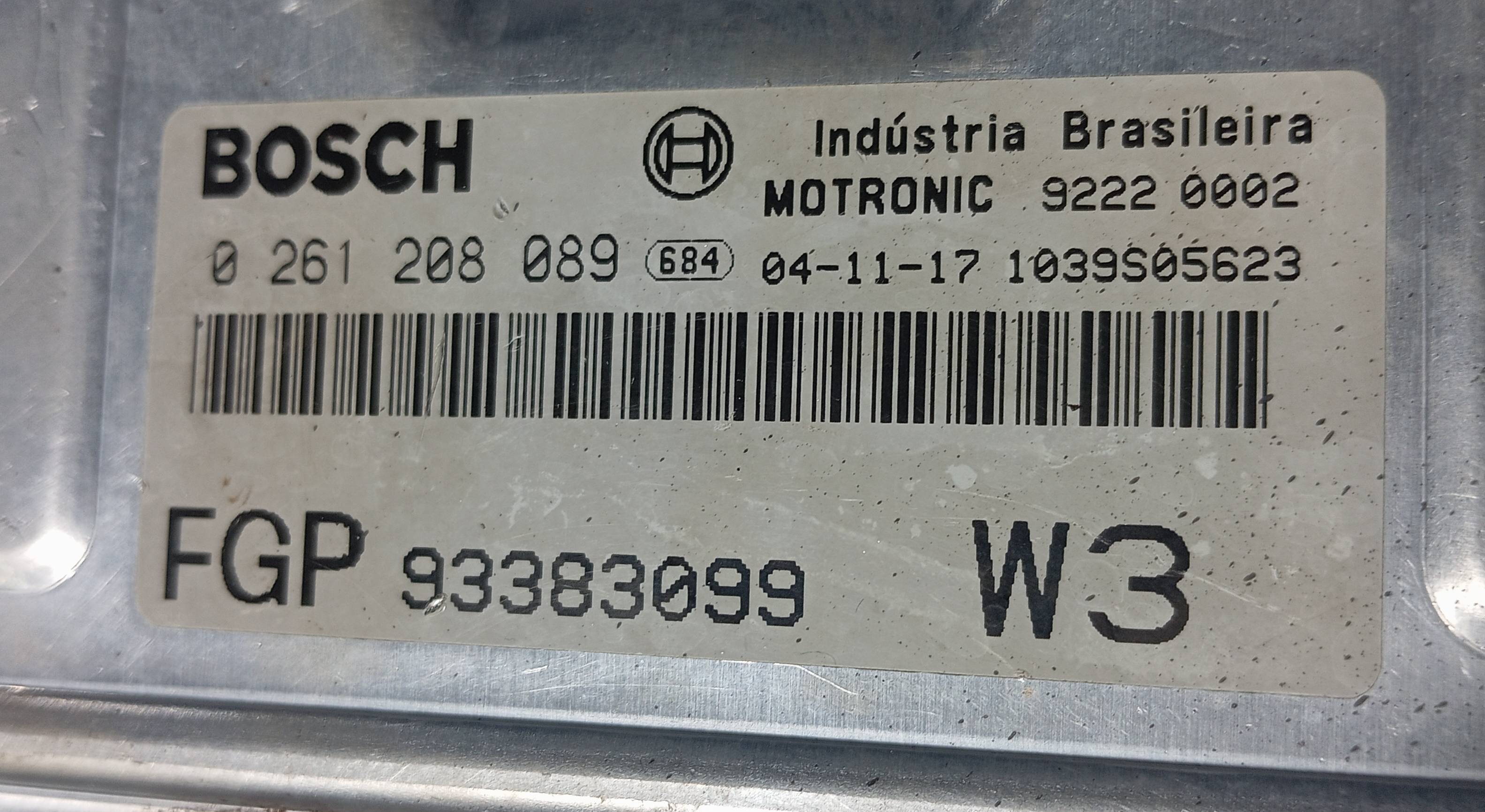 Módulo de Injeção GM Astra 2.0 8v 93383099 - Imagem 1