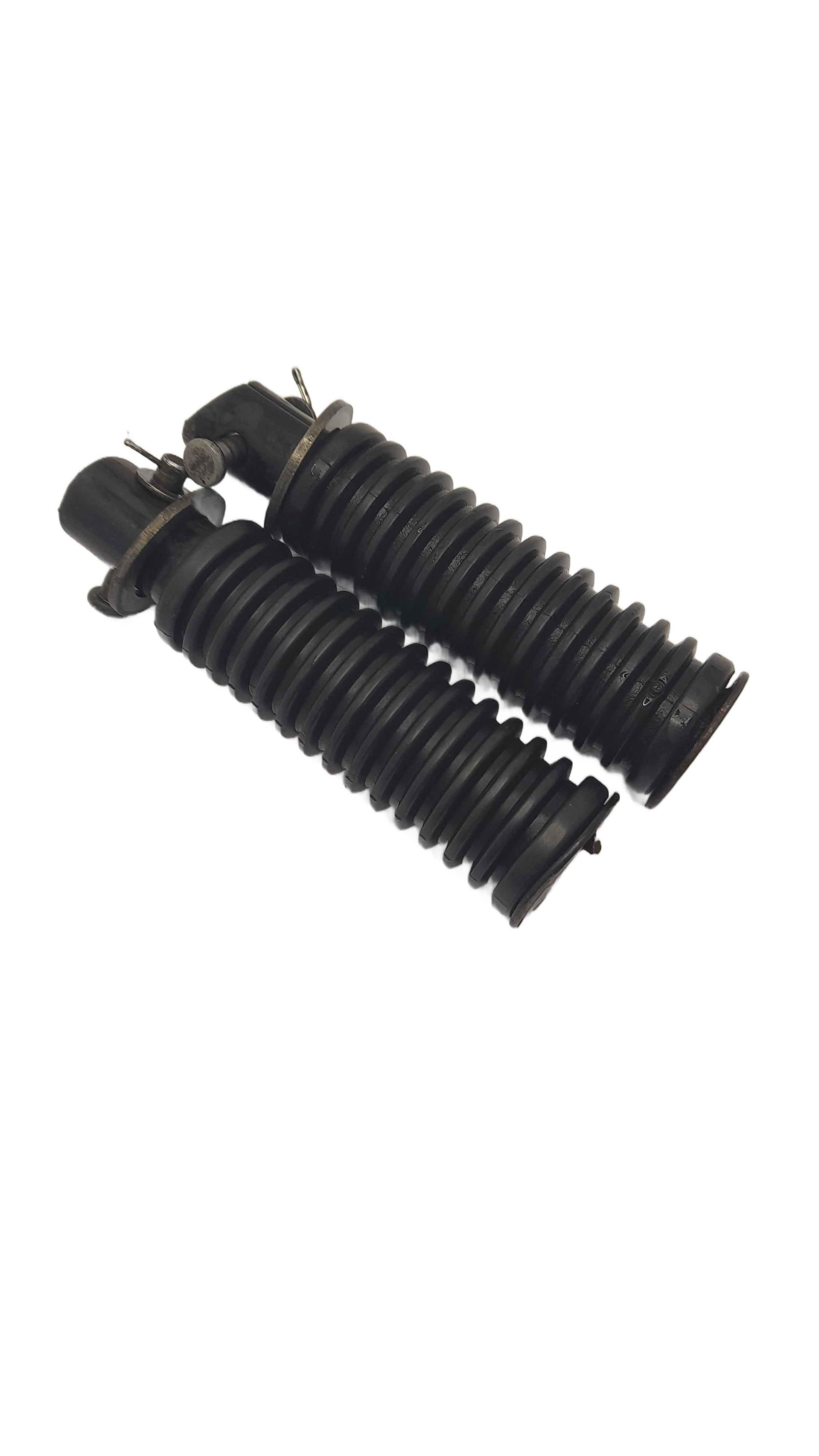 Par Pedaleira Traseira Biz 125 Titan 150 Ks Mix Fan 125 ks - Imagem 2