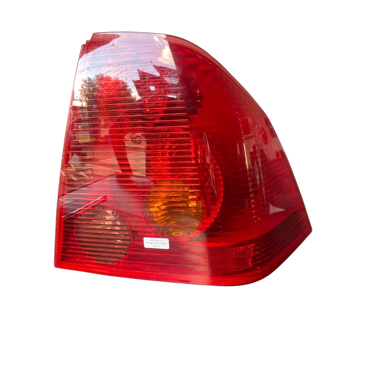 Lanterna L.d Peugeot 307 Sedan 06/11 Vermelho