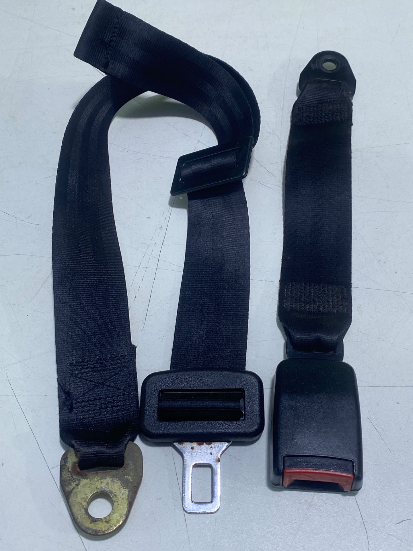 Cinto De Segurança 2 Pts Abdominal Ducato Preto
