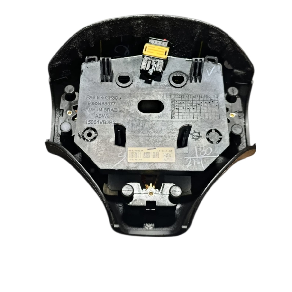 Capa Buzina Volante Peugeot 206/207 2006-2014 9683488977 - Imagem 5