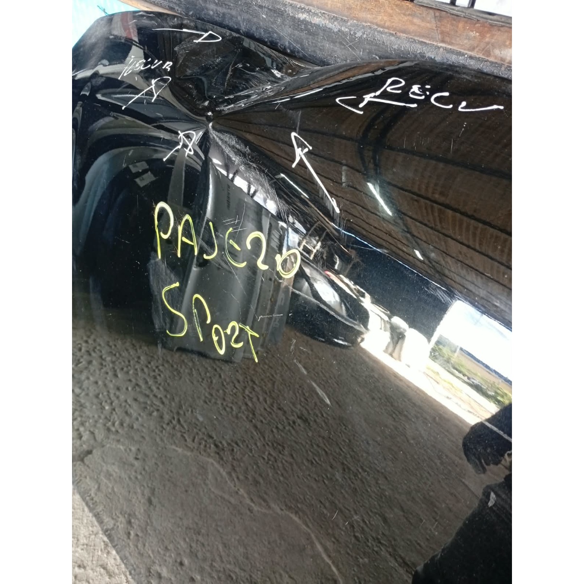 Capô Mitsubishi Pajero L200 Sport 2020 A 2023 Detalhe - Imagem 8