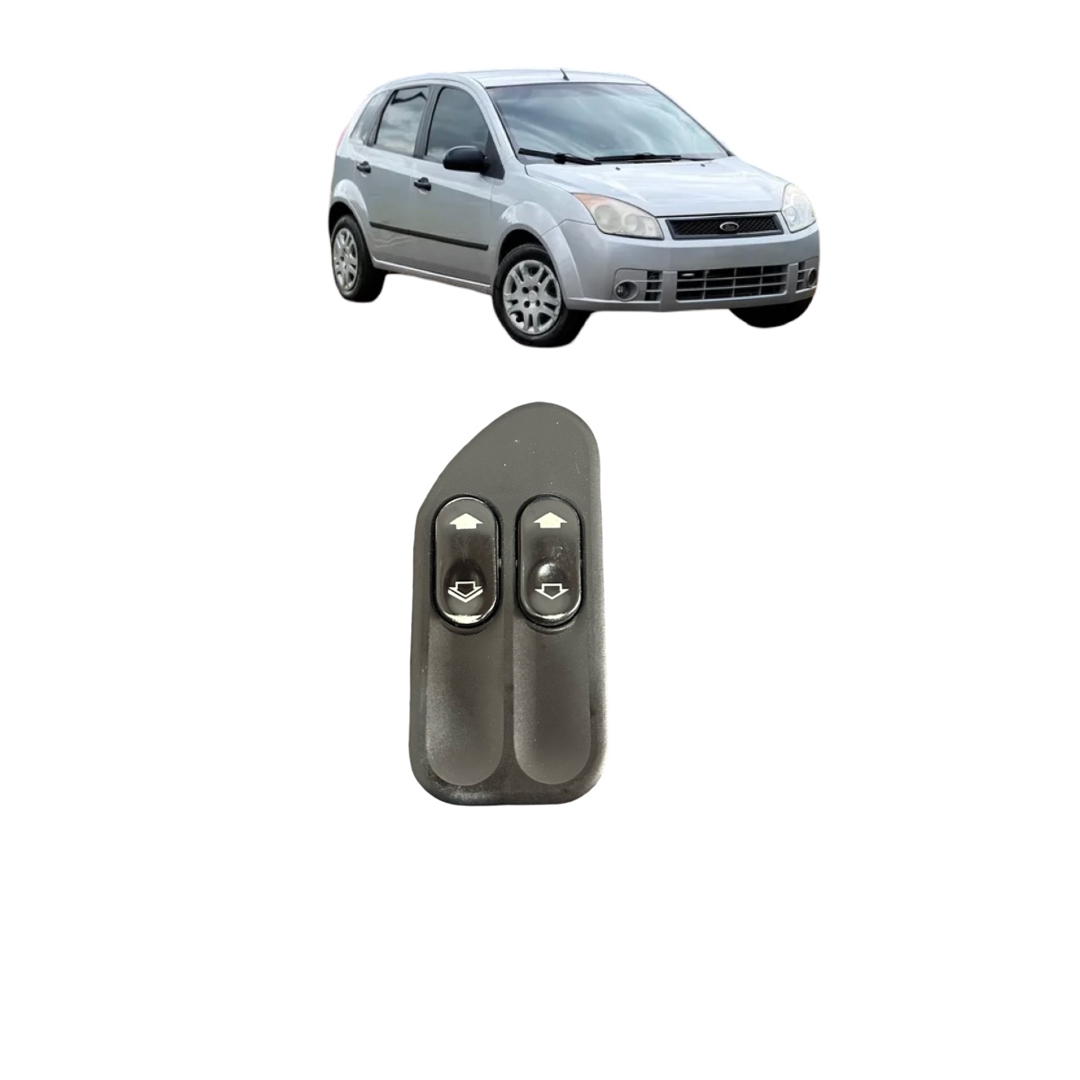 Interruptor Vidro Elétrico Ford Fiesta 7s6514529ba Original - Imagem 1