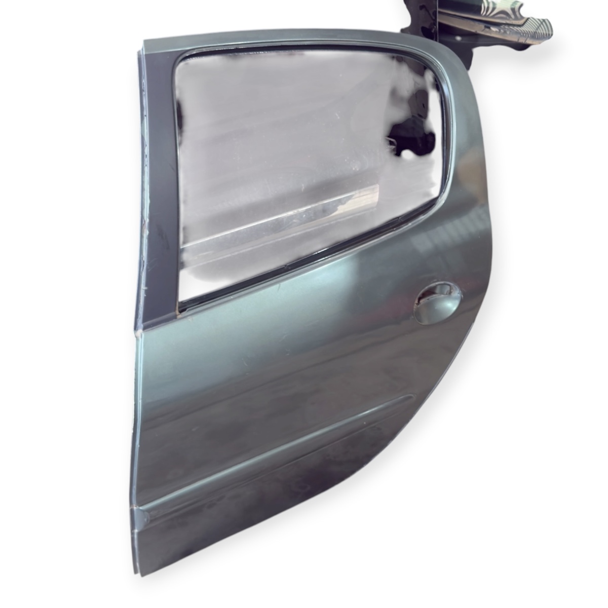 Porta Traseira Esquerda Peugeot 207 Sedan 2008/2014 Dianteira Esquerda Verde - Imagem 3