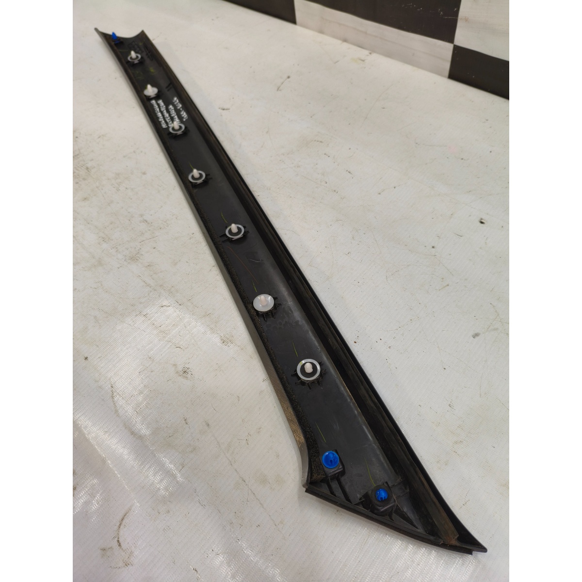 Moldura Coluna Parabrisa Esquerda Creta 2021 A 2026 86250-bw Preto - Imagem 7