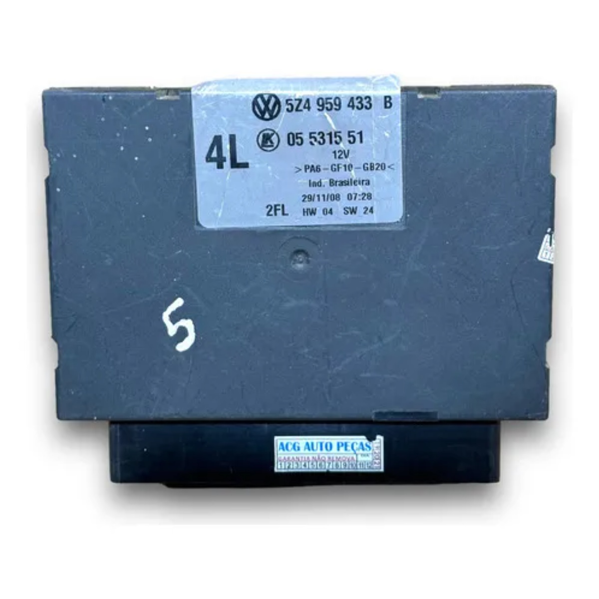 Módulo De Conforto Vidro Trava Elétrica Fox Vw 5z4959433b - Imagem 1