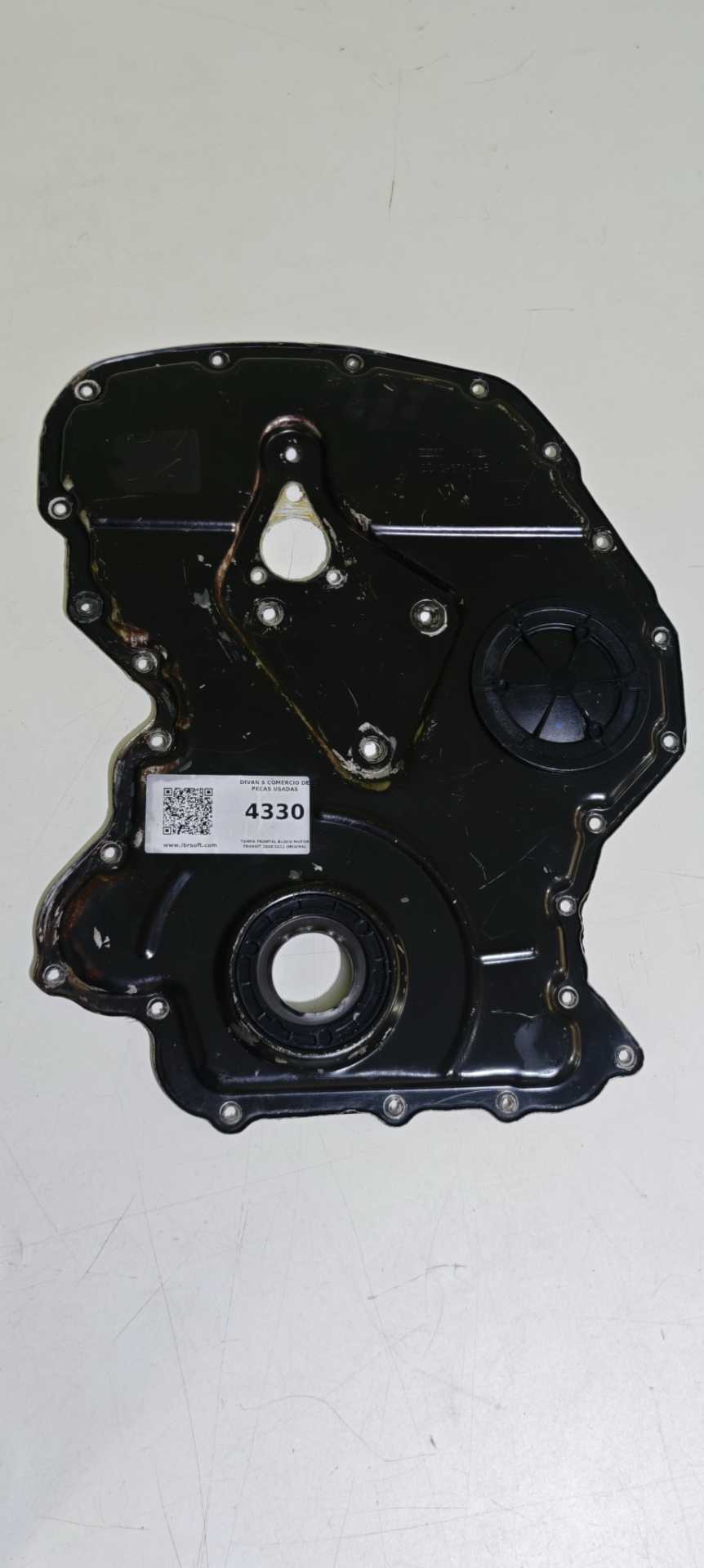 Tampa Frontal Bloco Motor Transit 2008/2011 Original - Imagem 1