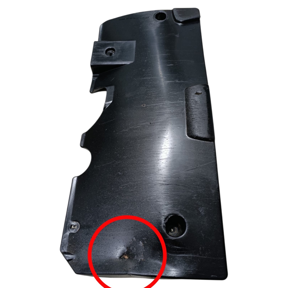 Defletor Protetor Traseiro Citroen C4 Pallas 2010 Detalhe - Imagem 4
