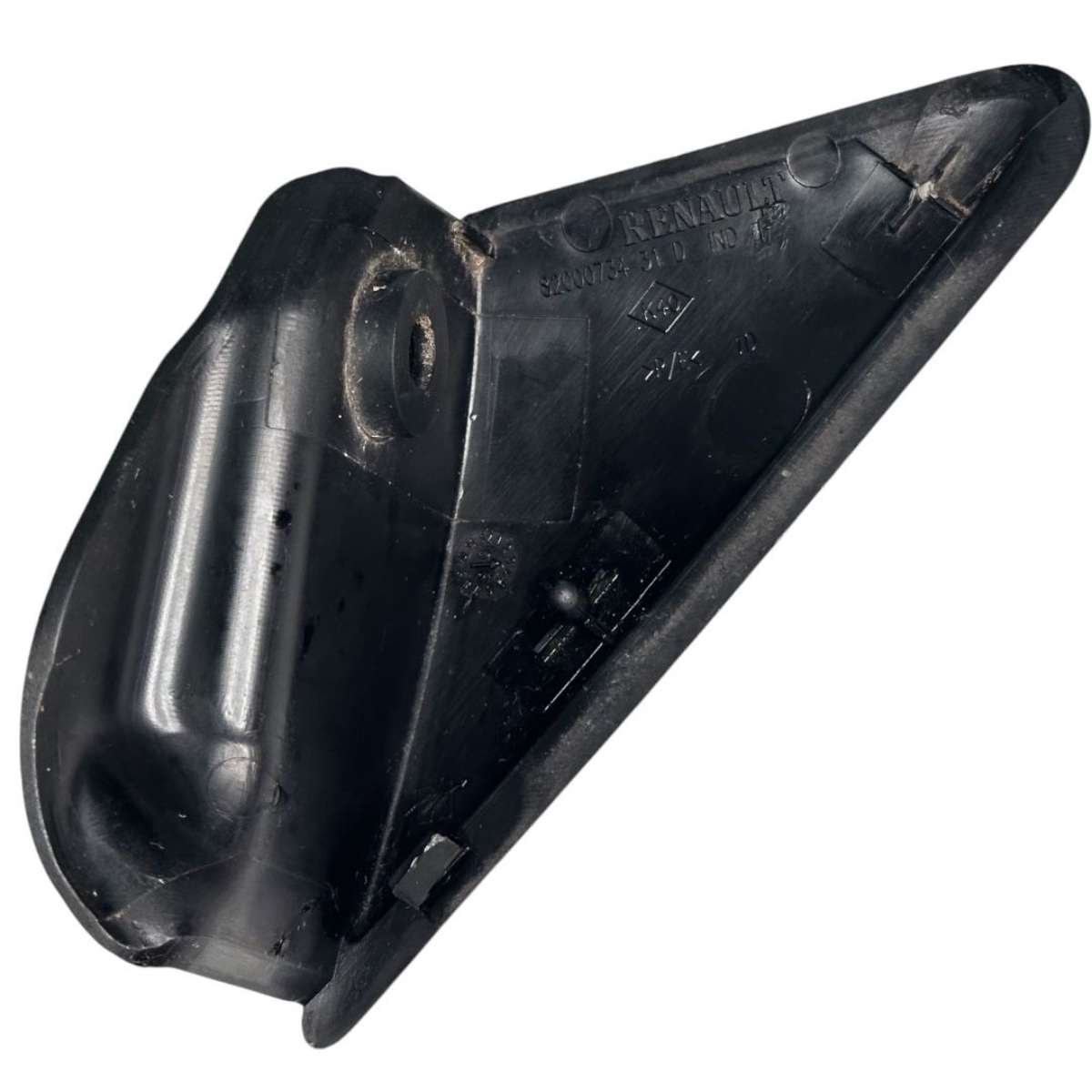 Moldura Interna Retrovisor Renault Megane 2008-2012 Preto - Imagem 1