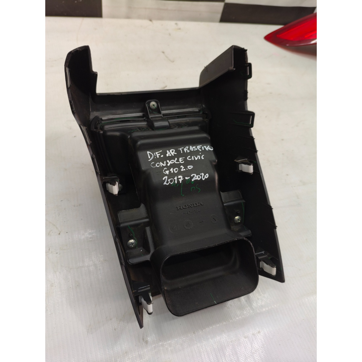 Difusor Ar Traseiro Console Civic G10 2.0 2017 A 2021 Orig - Imagem 6