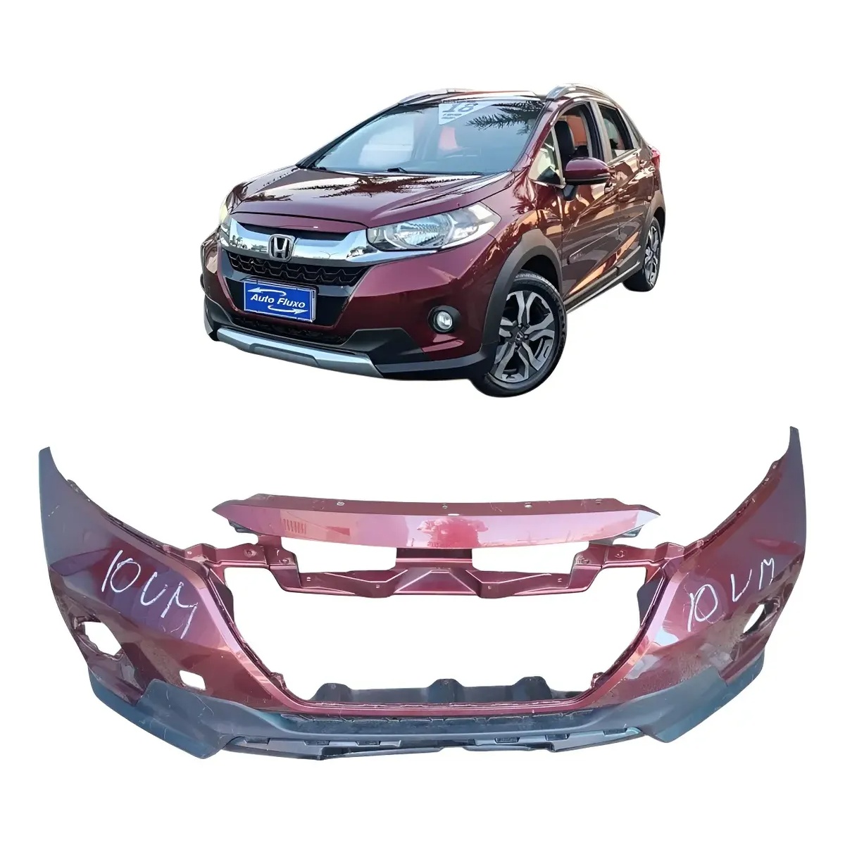 Parachoque Dianteiro Honda Wrv 2017 A 2020
