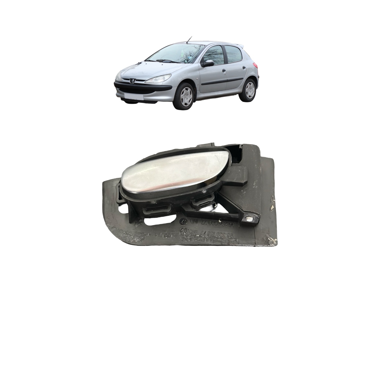 Maçaneta Interna Dianteira/traseira Peugeot 206 9623698077