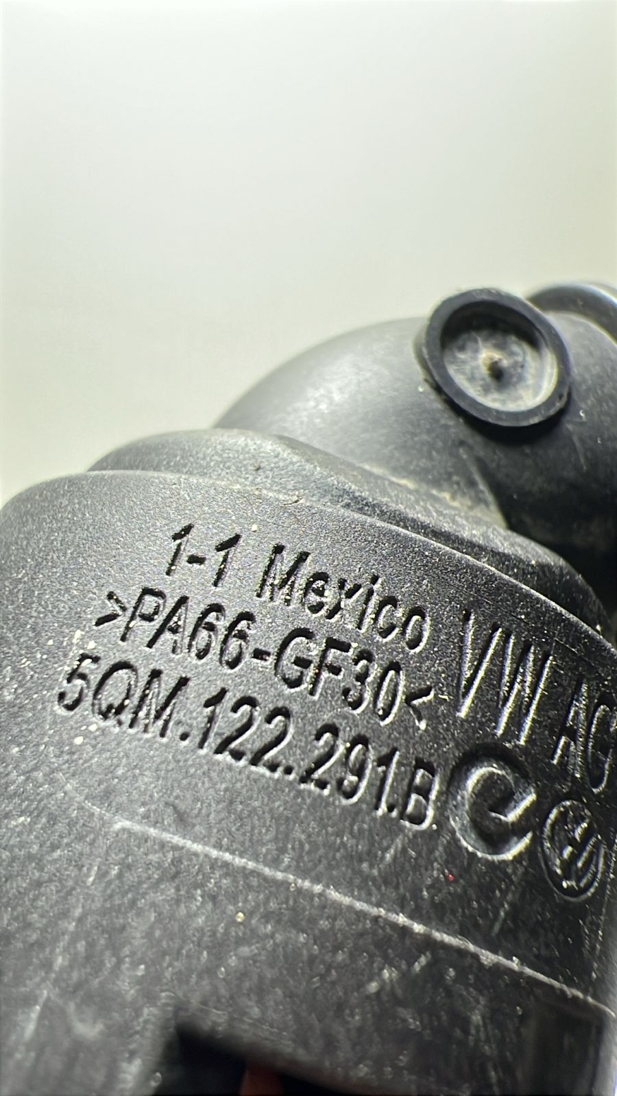 Bocal Engate Rápido Mangueira Superior Flange Vw 5qm122291b - Imagem 5