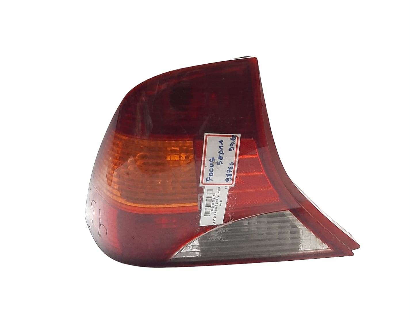 LANTERNA TRASEIRA FOCUS SEDAN 1999/2008 TRICOLOR LE USADA @