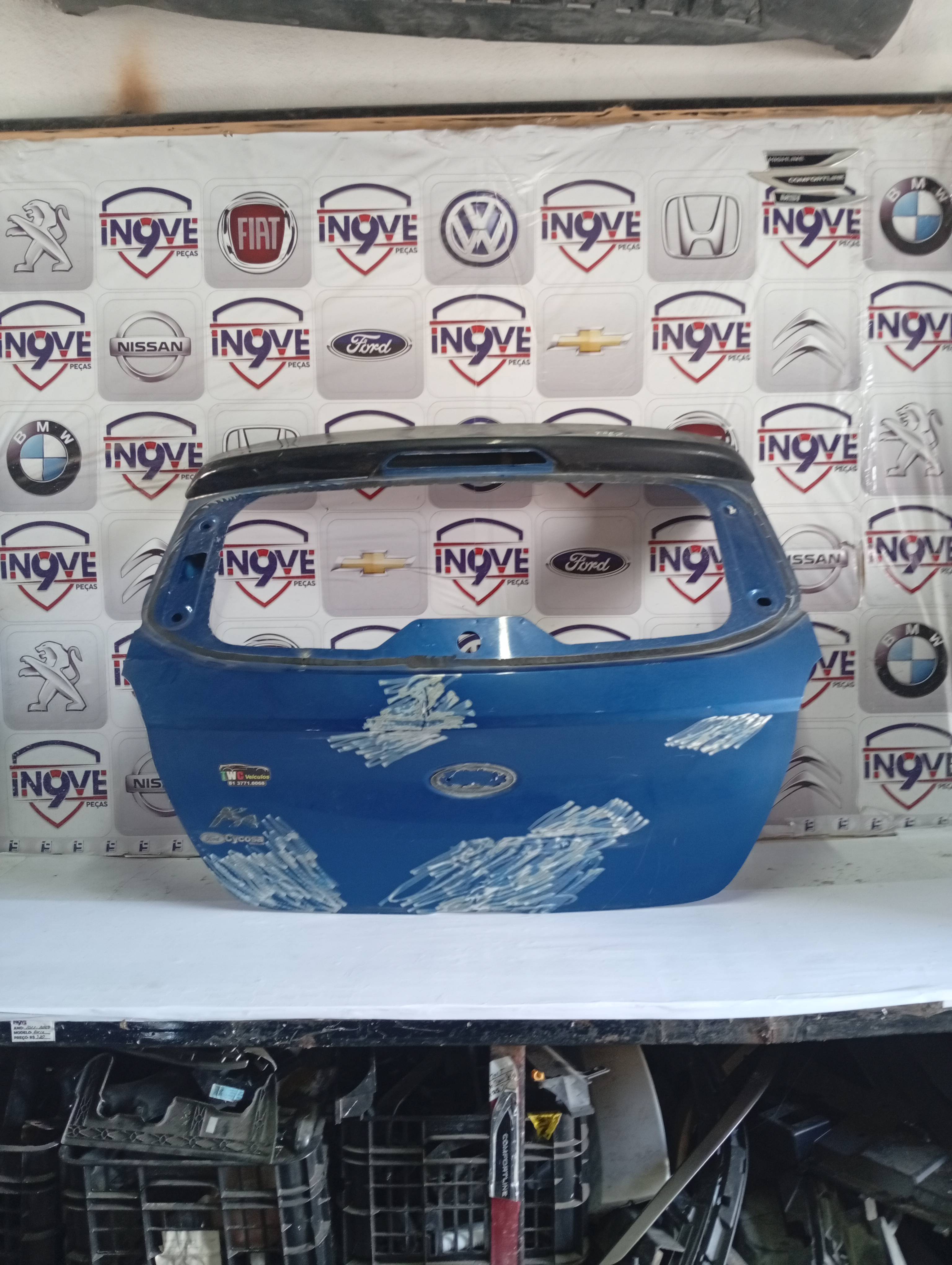 Tampa Traseira Ford Ka 2015