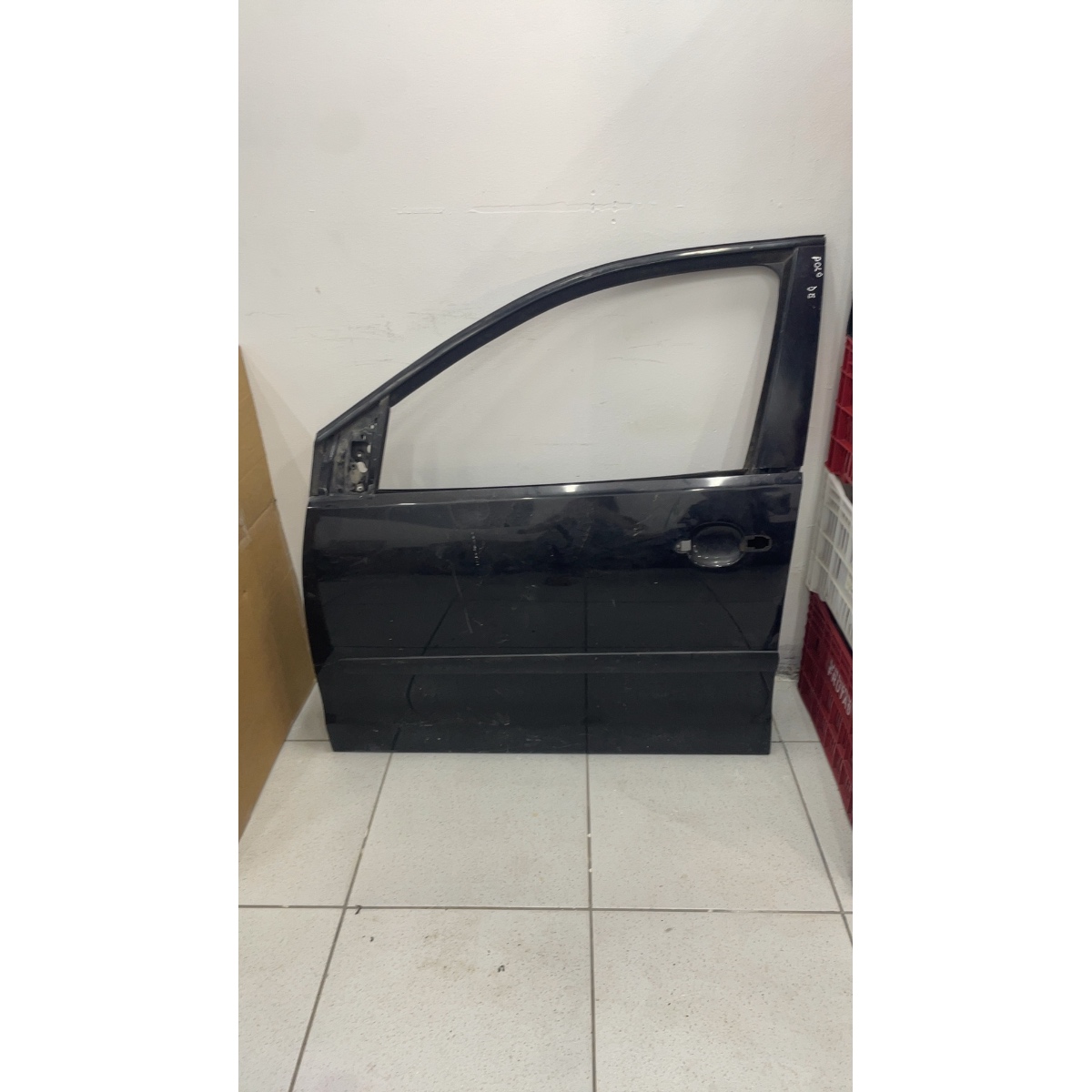 Porta Dianteira Esquerda Polo  Sedan 2005 Dianteira Esquerda Preto