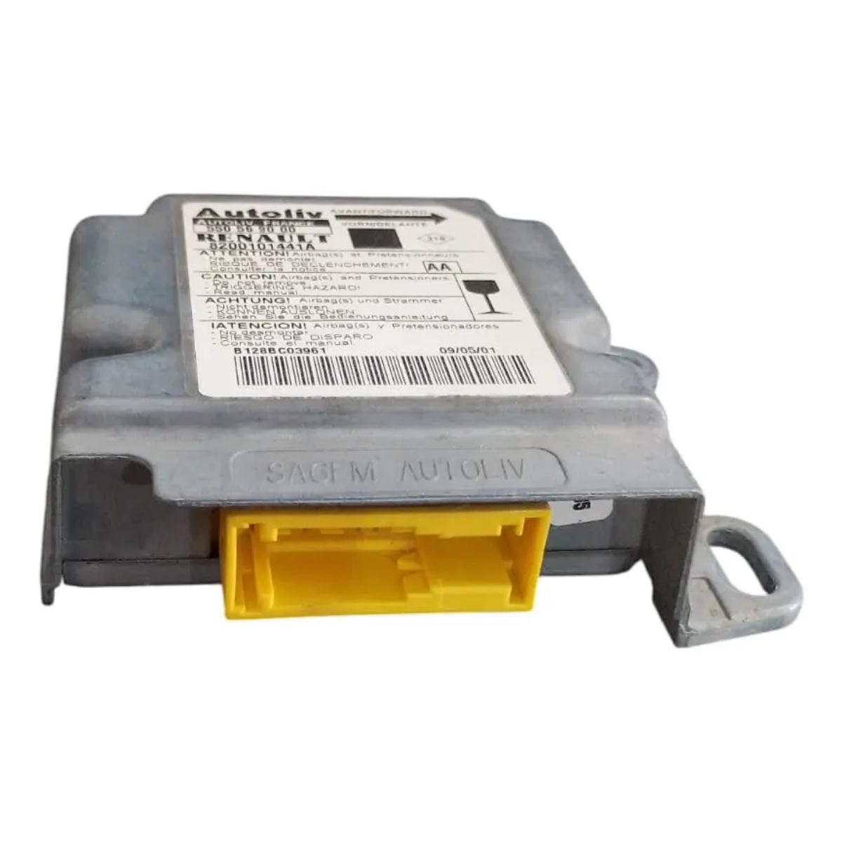 Central Airbag Renault Scenic Megane 550569000 - Imagem 2