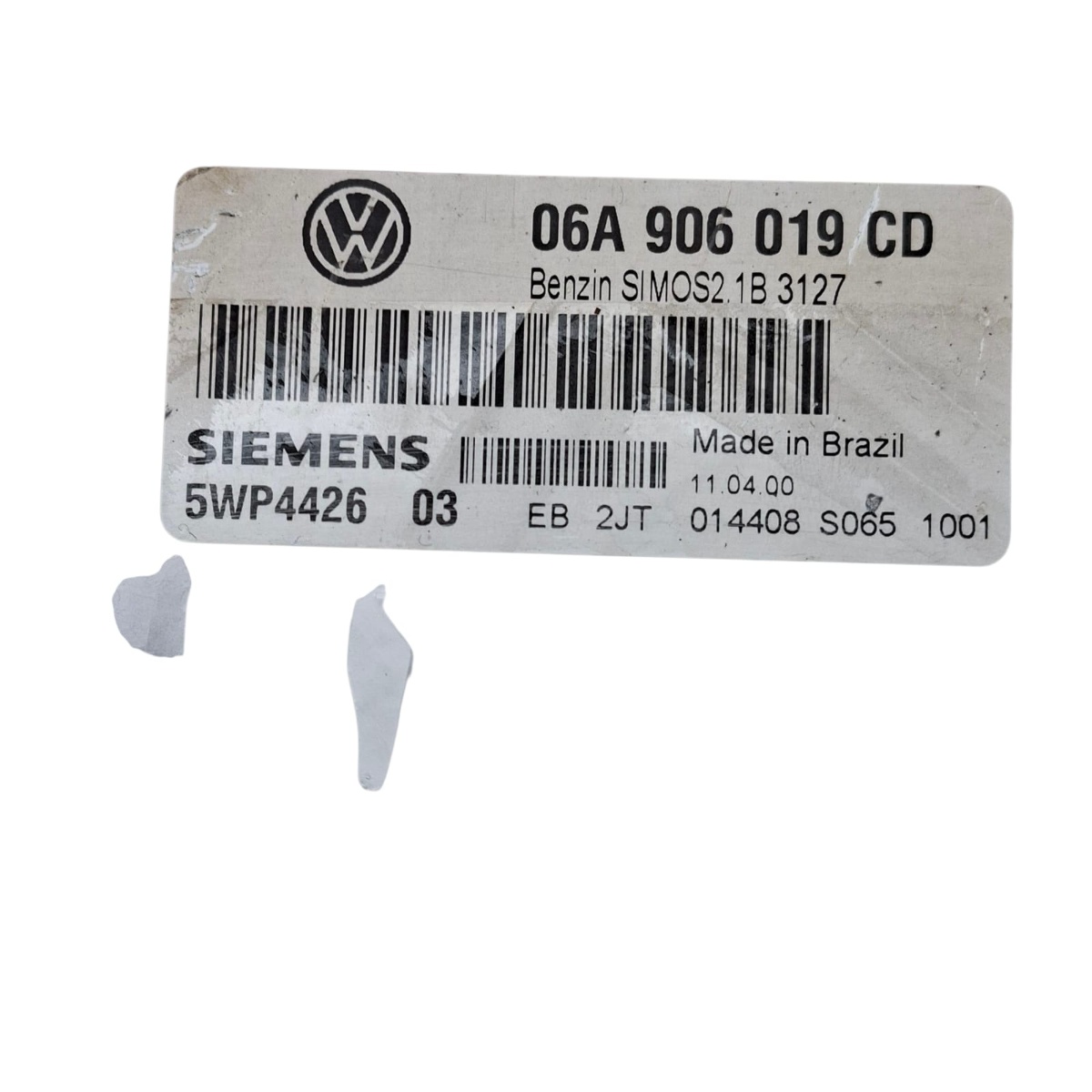 Modulo Injeção Audi A6 / A8 4D0 907 560 Ah / 0261206681 - Imagem 2
