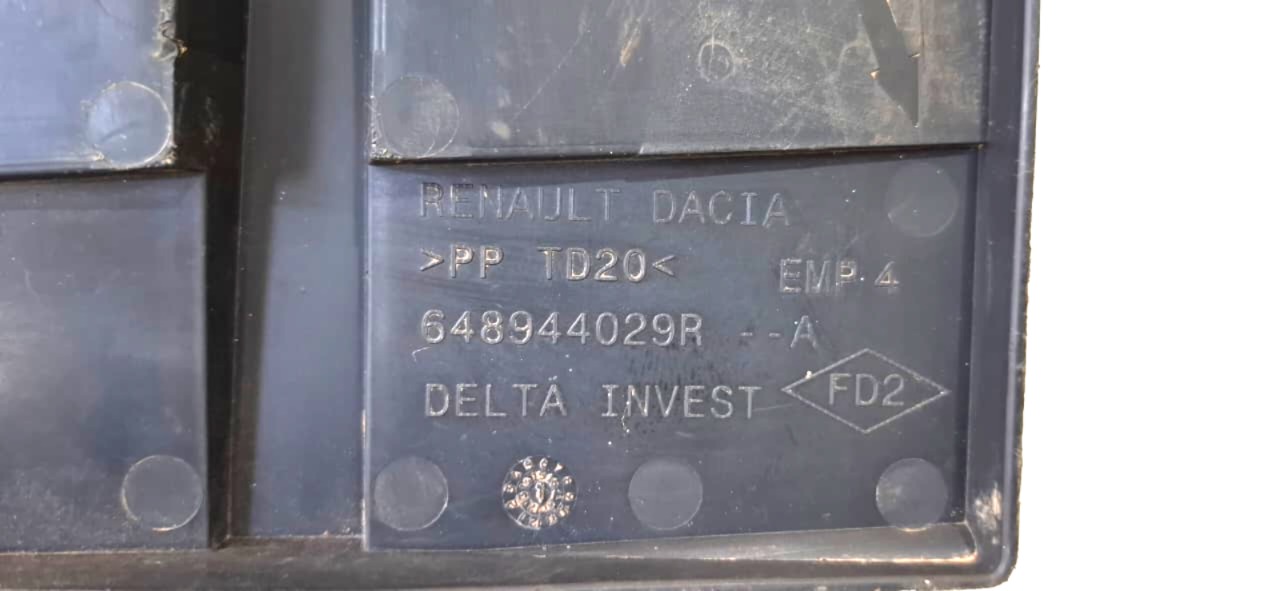 Suporte Inferior Base Da Bateria Renault Logan - Imagem 2