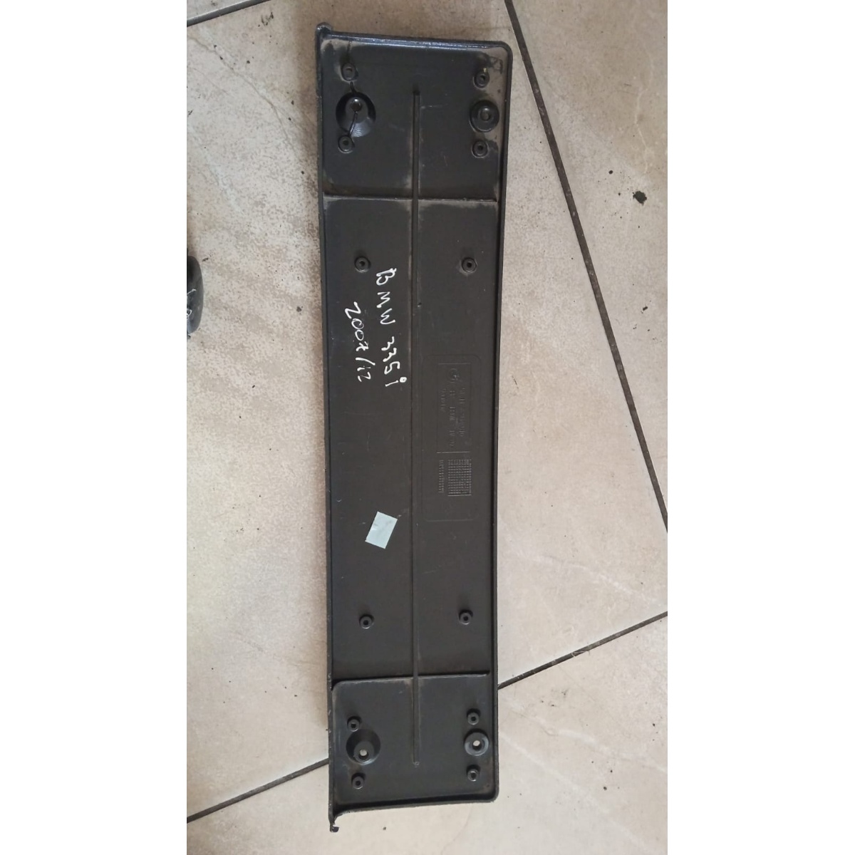 Suporte Da Placabmw 335I 2007/12 Código 511 7 906 510 - Imagem 2