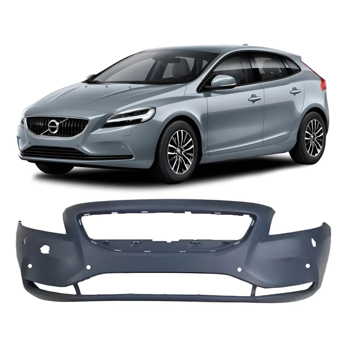 Parachoque Dianteiro Volvo V40 2013 a 2019
