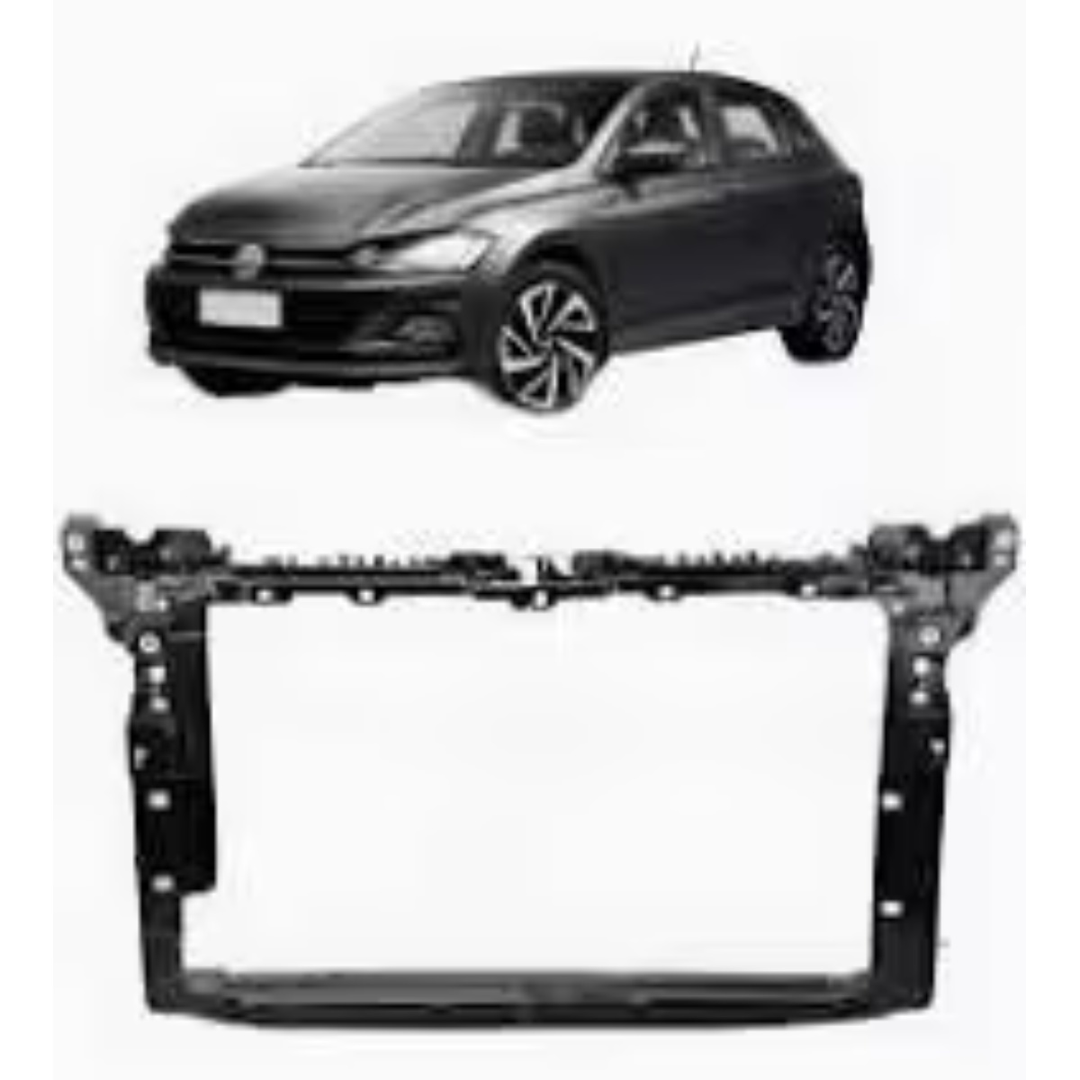 Painel Frontal Volkswagen Polo 2018 a 2022