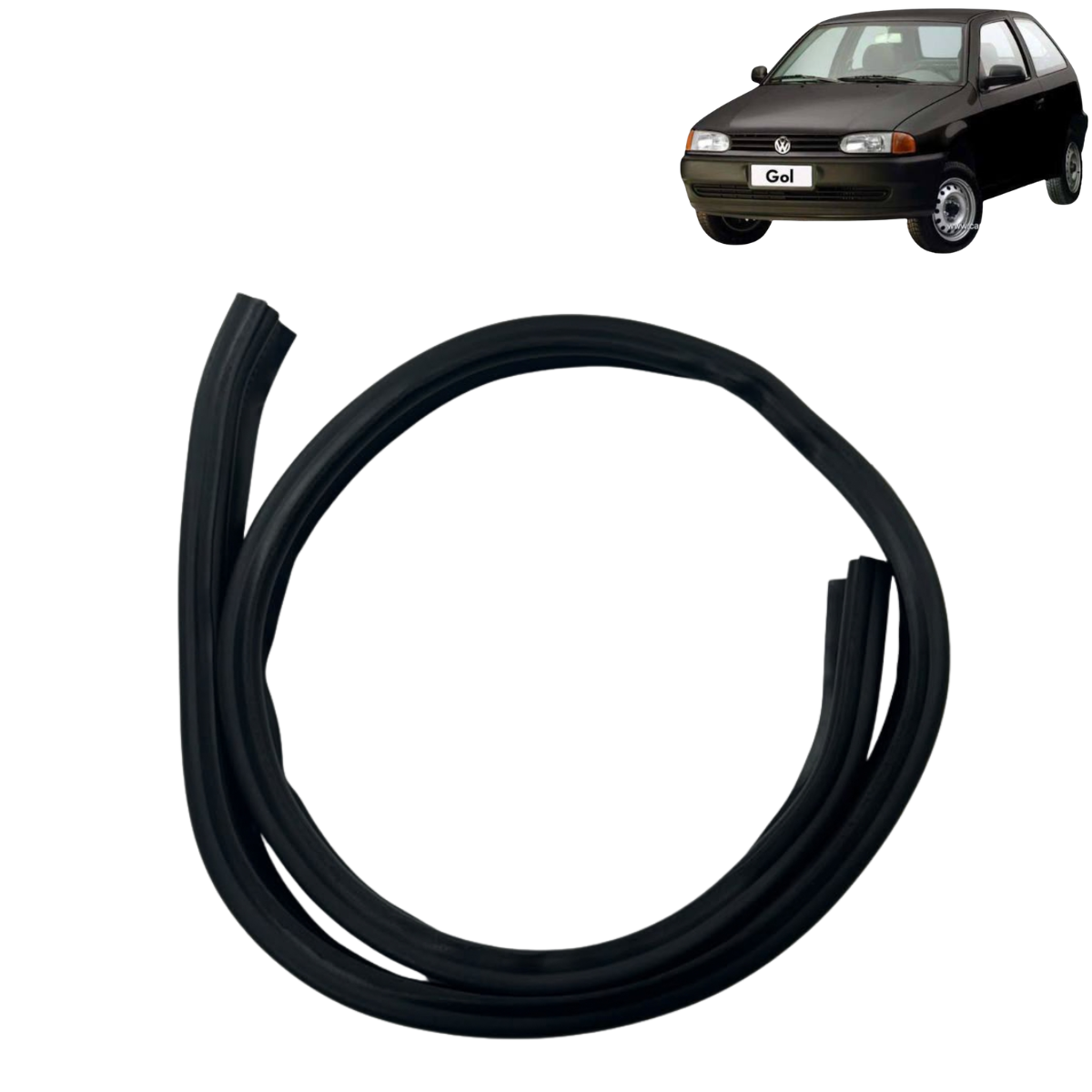 Borracha Vedação Capo Volkswagen Gol G3 2001