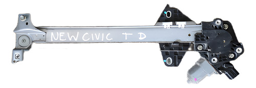 Máquina De Vidro Elétrica Do New Civic 2007 A 2011 Original