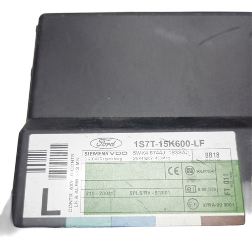 Kit Code Injeção Do Focus 2.0 16v 2005 Até 2008 - Imagem 4