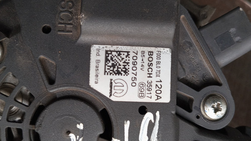 Alternador Fiat Palio Siena Strada Punto Bravo Idea Etorq - Imagem 5