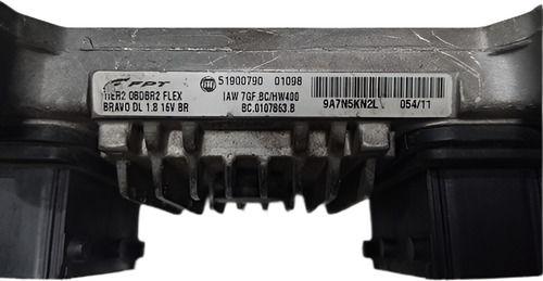 Kit Code Injeção Usado Do Fiat Bravo 1.8 16v 2011 Até 2015 - Imagem 2