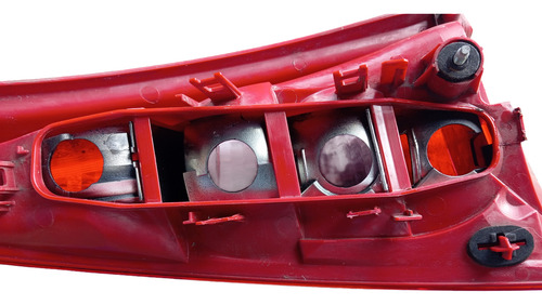 Lanterna Traseira Direita Do C3 07/12 Original Usado Direito/passageiro Vermelho - Imagem 4