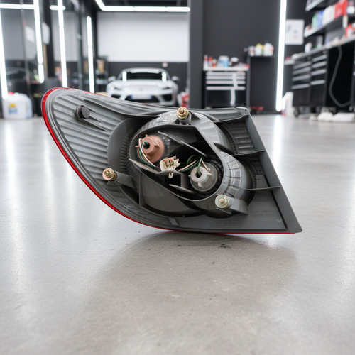 Lanterna Traseira Direita Dotoyota Corolla 03 A 08 Original Direito Passageiro Vermelho - Imagem 4