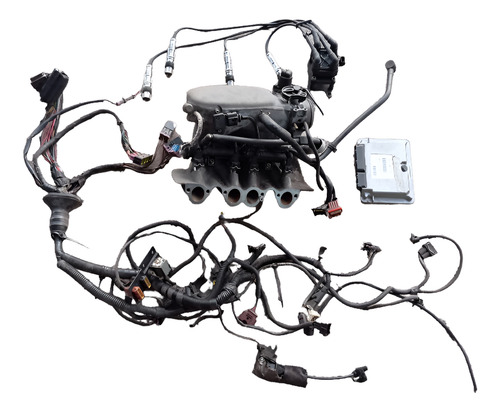 Kit Injeção Completo Vw Ap 1.6 Flex 4 Bicos Com Roda Fônica - Imagem 1