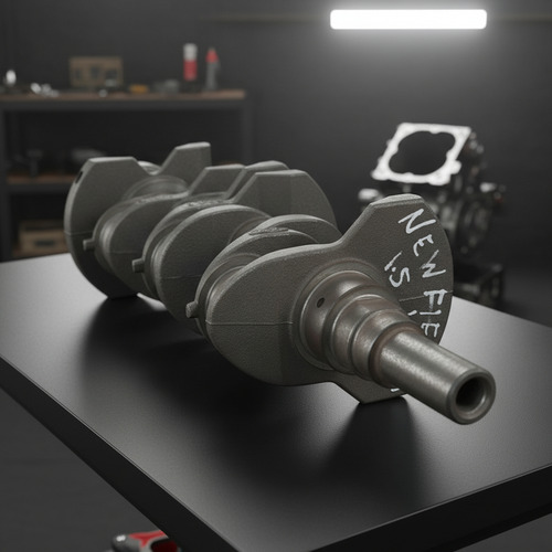 Virabrequim Standart New Fiesta Ka Ecosport Focus Duartec - Imagem 3