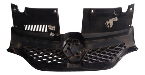 Grade Superior Sandero Logan 2015 2016 2017 2018 Preto Fosco - Imagem 5