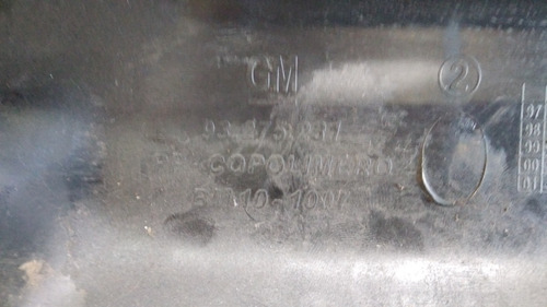 Moldura Soleira Do Porta Mala Corsa 1996 1997 1998 1999 2000 Não Aplica - Imagem 6