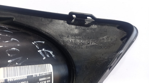 Moldura De Milha Fusion 2010 2011 2012 Lado Esquerdo Preto - Imagem 7