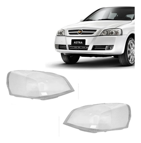 Par De Lente Do Farol Astra 2003 Ate 2011
