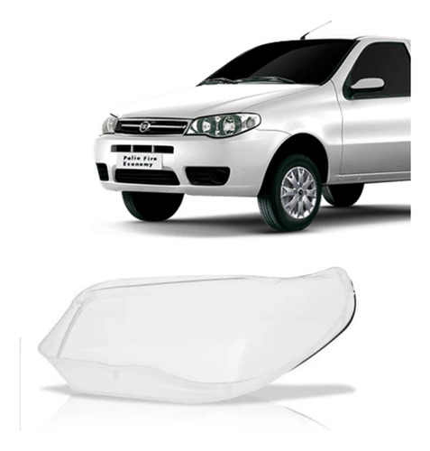 Lente Farol Palio Zoiao 2004 Ate 2014 Lado Esquerdo