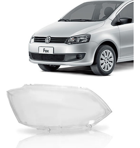 Lente Do Farol Fox 2011 2012 2013 2014 Lado Direito