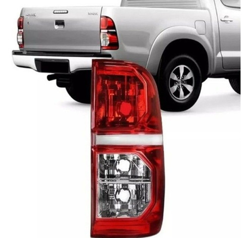 Lanterna Traseira Hilux 2012 2013 2014 2015 Lado Direito Direito Vermelho