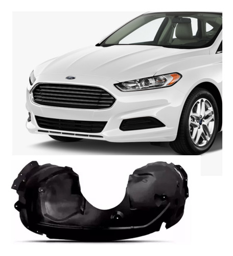 Parabarro Dianteiro Fusion 2013 Ate 2019 Lado Esquerdo