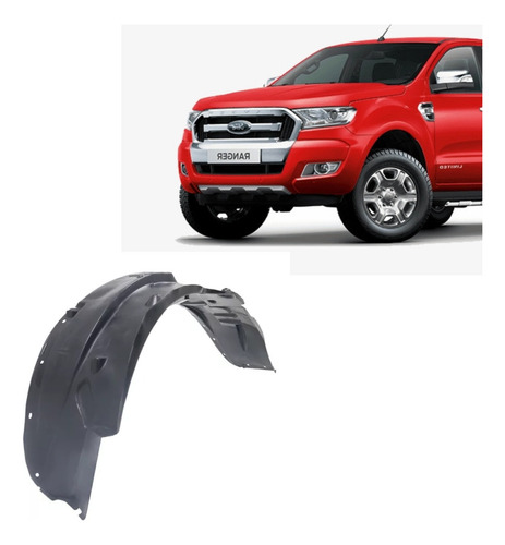 Parabarro Dianteiro Ranger 2016 Ate 2021 Lado Direito