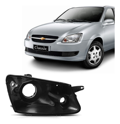 Carcaça Do Farol Classic 2011 Ate 2016 Lado Direito