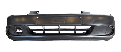 Parachoque Dianteiro Corsa 2000 Ate 2008 Preto - Imagem 2