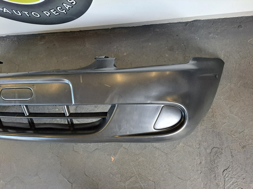 Parachoque Dianteiro Corsa 2000 Ate 2008 Preto - Imagem 5