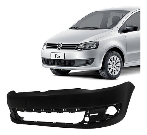 Parachoque Dianteiro Fox 2011 2012 2013 2014 Importado Origi Preto